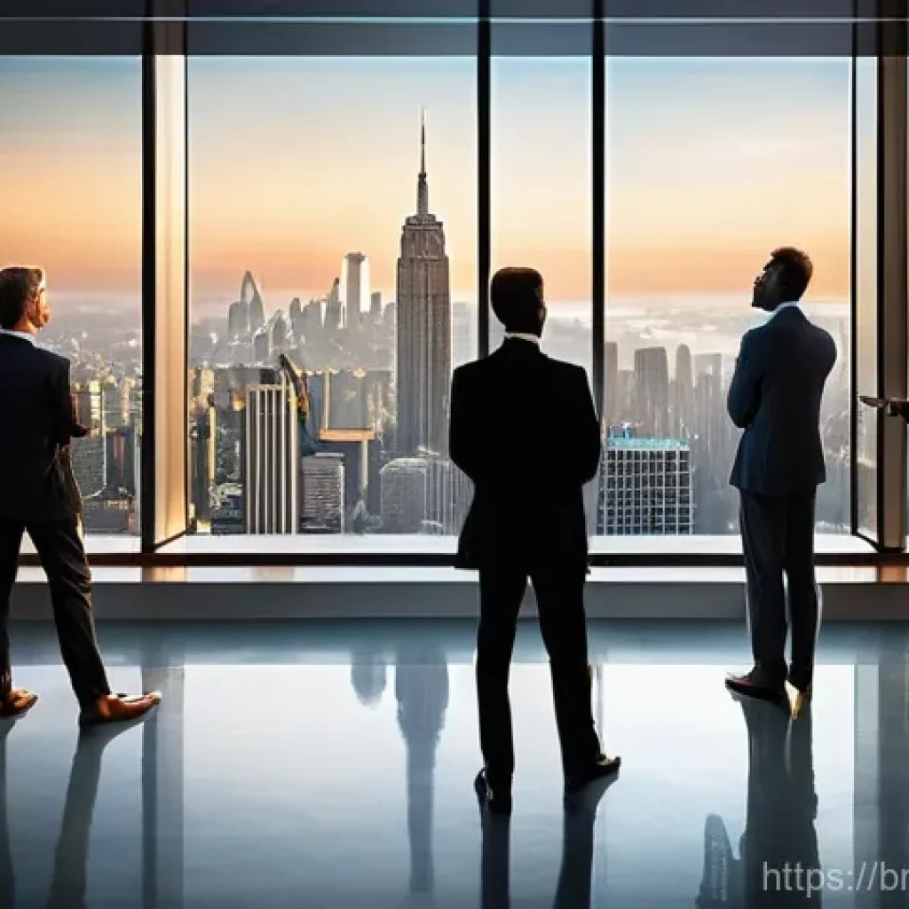 전략경영 실무 프로세스 - **Prompt 1: Strategic Vision and Goal Setting**
"A diverse team of five business professionals, ...